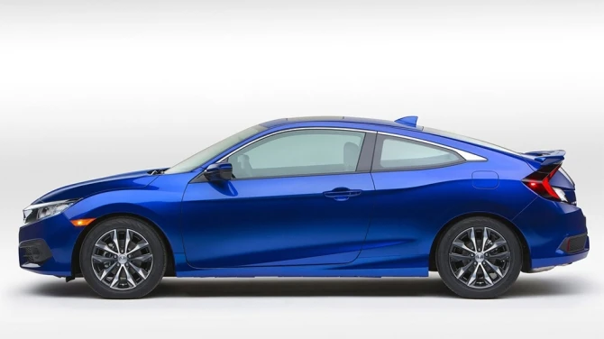 Купе Honda Civic впервые получило турбомотор