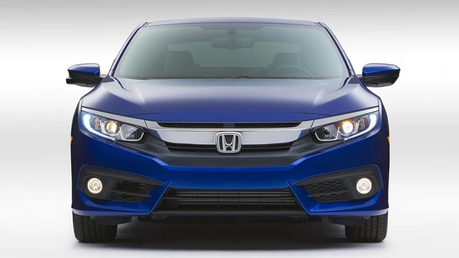 Купе Honda Civic впервые получило турбомотор