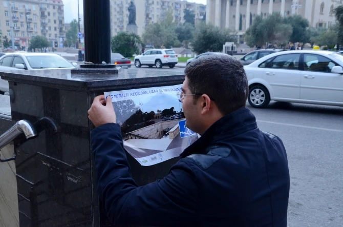 Проведена профилактическая акция для бакинских школьников по правилам дорожного движения (видео)