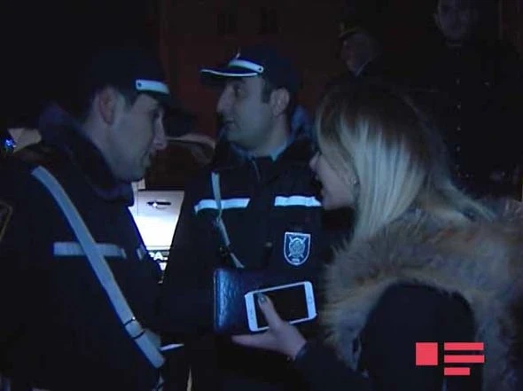 В Баку известного продюсера остановили за вождение в нетрезвом состоянии (видео)