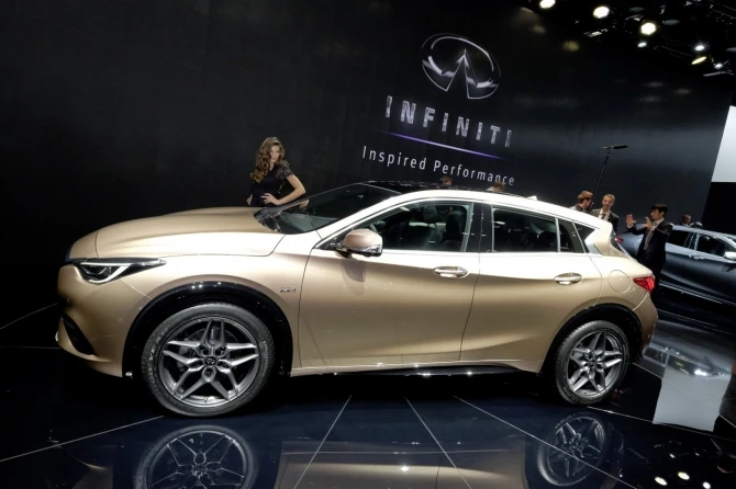 Infiniti показали новый кроссовер QX30