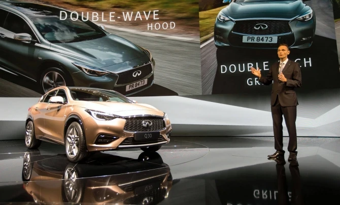 Infiniti показали новый кроссовер QX30