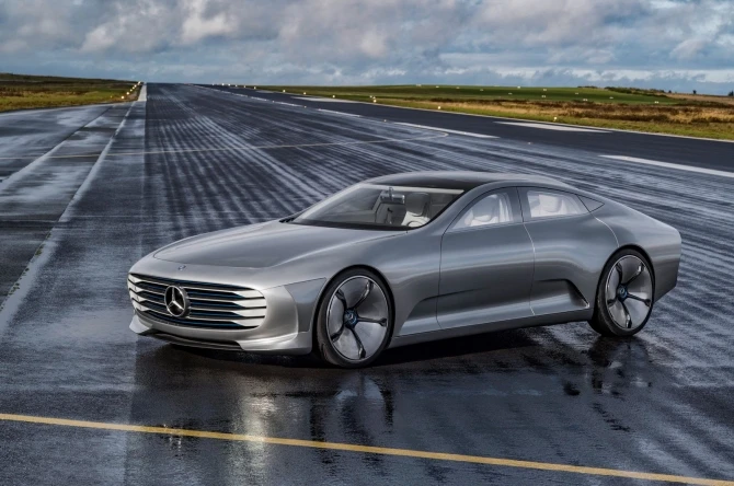 Mercedes-Benz поделился новыми фотографиями сверкающего концепта IAA