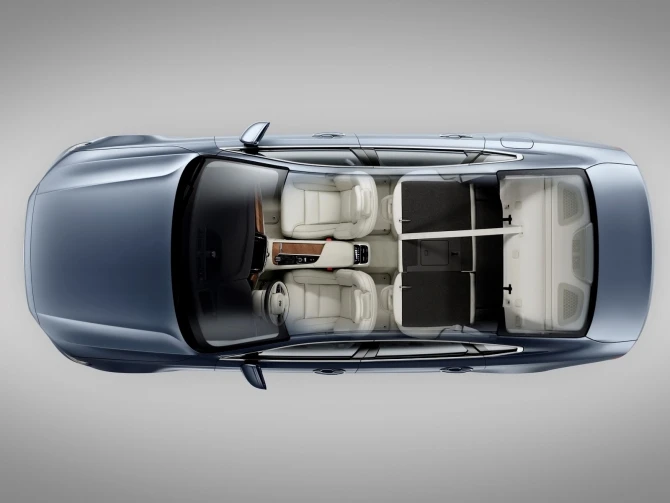 В сети появилась первая галерея нового Volvo S90