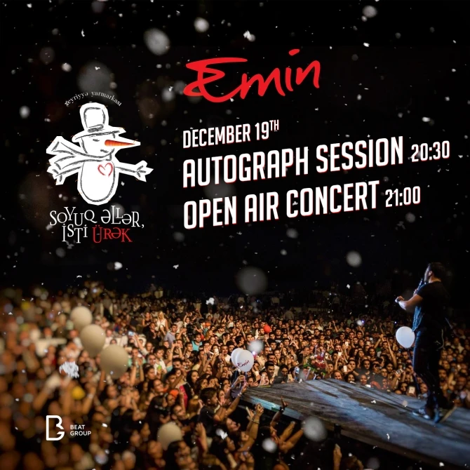 EMİN даст бесплатный концерт на 