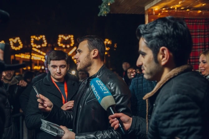 Эмин Агаларов зажег на бакинской ярмарке 