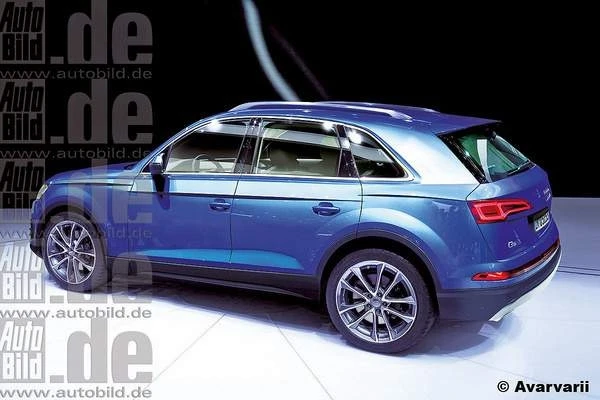 Появились первые снимки новой Audi Q5