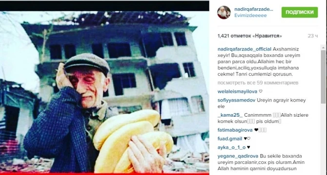 Azərbaycanlı tanınmışlar bahalaşmadan yazdı (FOTO)