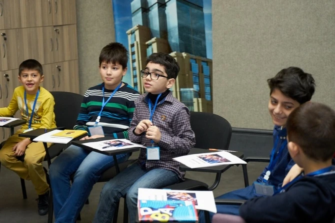 В Азербайджане прошли первые тренинги «Предпринимательство for KIDS»