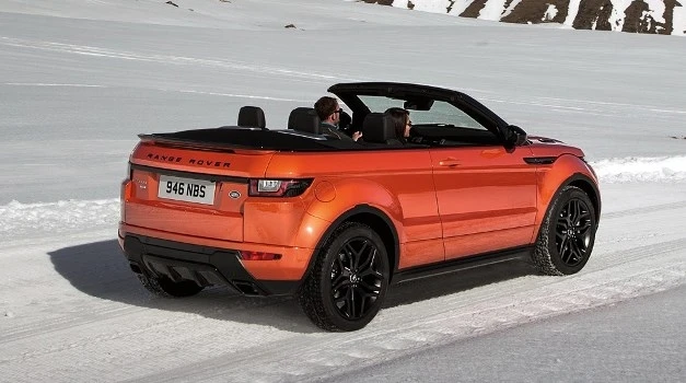 Объявлена стоимость мировой новинки - кабриолета Range Rover Evoque