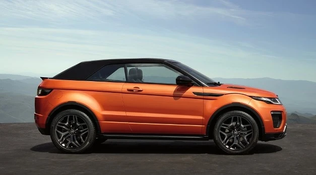 Объявлена стоимость мировой новинки - кабриолета Range Rover Evoque