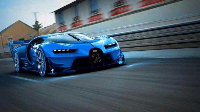 Вспоминаем легенды года: 2016 Bugatti Vision Gran Turismo (видео)