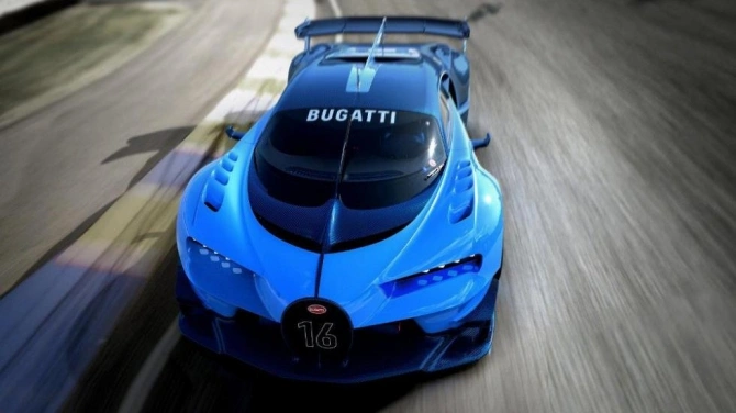 Вспоминаем легенды года: 2016 Bugatti Vision Gran Turismo (видео)