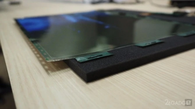 Поразительно тонкий и гибкий OLED-экран от LG (видео)