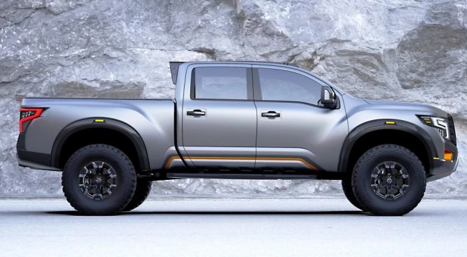Воинственный пикап от Nissan представлен на автосалоне в Детройте