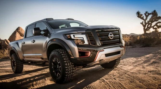 Воинственный пикап от Nissan представлен на автосалоне в Детройте