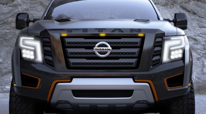 Воинственный пикап от Nissan представлен на автосалоне в Детройте