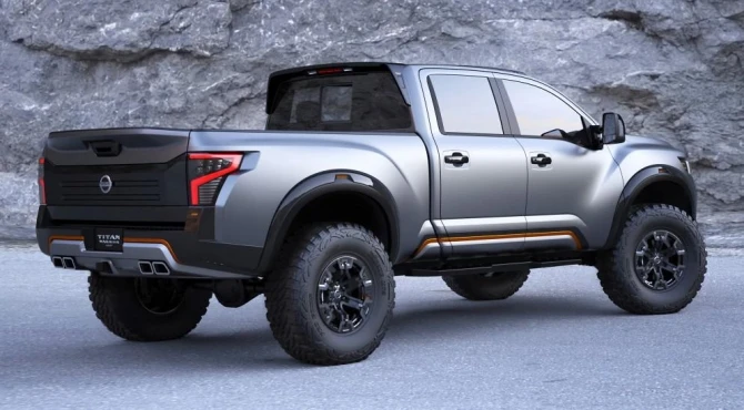 Воинственный пикап от Nissan представлен на автосалоне в Детройте