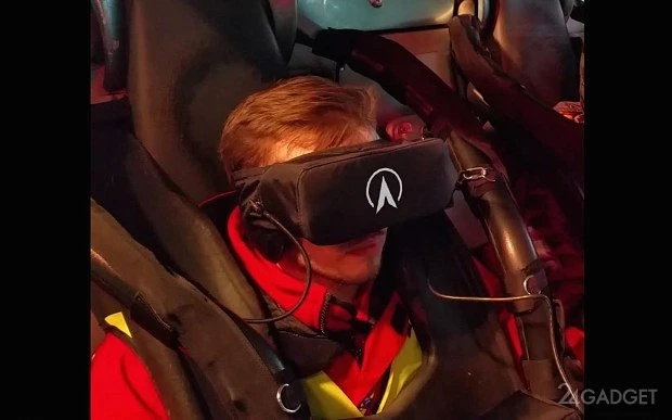 Космический VR-аттракцион с реальными перегрузками (видео)