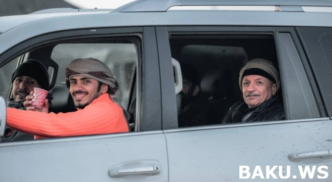 Фотоотчет об охоте шейхов из Абу-Даби в Имишлинском районе