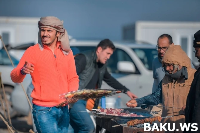 Фотоотчет об охоте шейхов из Абу-Даби в Имишлинском районе