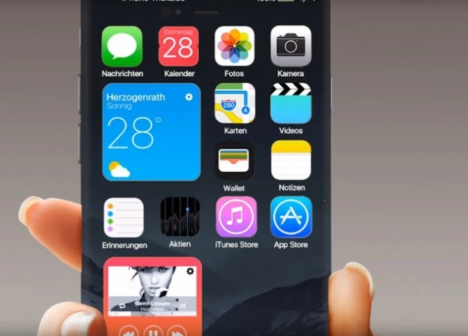 Безрамочный iPhone 7 с новыми возможностями (видео)