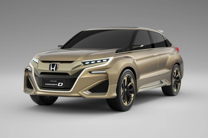 Новый серийный кроссовер Honda дебютирует весной 2016 года