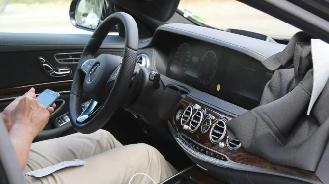 Опубликованы шпионские снимки рестайлингового Mercedes-Benz S-Class (видео)