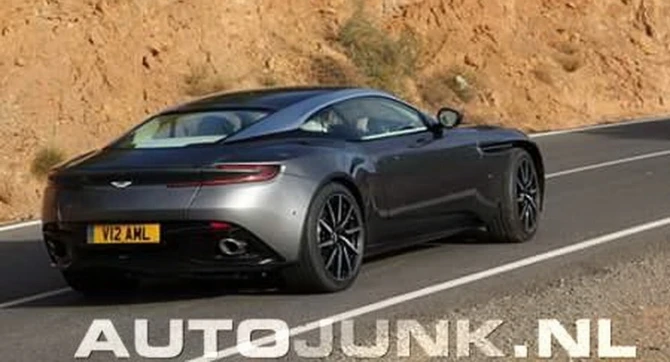 Уникальное фото суперкара Aston Martin DB11 без камуфляжа