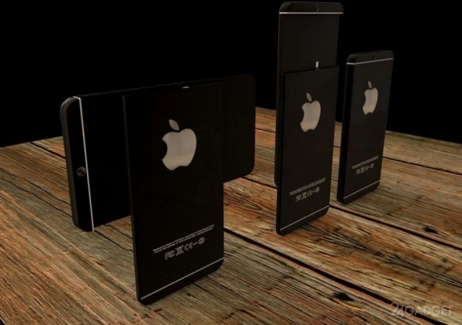 Новый iPhone с поворотным дисплеем