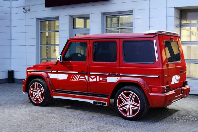 Эксклюзивный проект ателье Topcar для знаменитого Mercedes-Benz G63