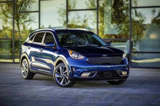Гибридный кроссовер Kia Niro Hybrid официально представлен в Чикаго (галерея)