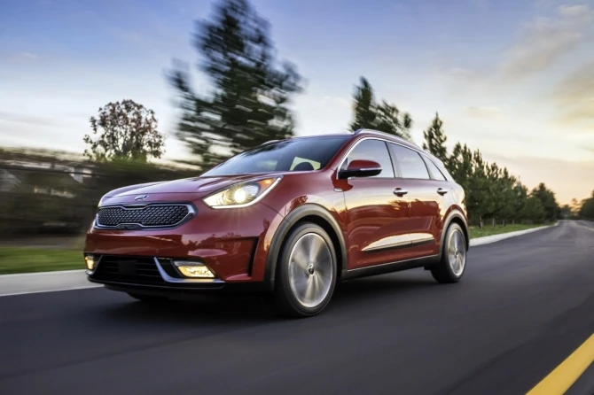 Гибридный кроссовер Kia Niro Hybrid официально представлен в Чикаго (галерея)