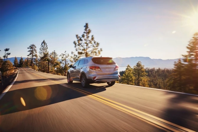 Hyundai Santa fe и Grand Santa fe показали свое новое обличье на автосалоне в Чикаго