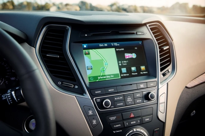 Hyundai Santa fe и Grand Santa fe показали свое новое обличье на автосалоне в Чикаго