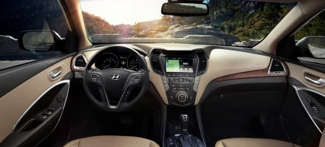 Hyundai Santa fe и Grand Santa fe показали свое новое обличье на автосалоне в Чикаго