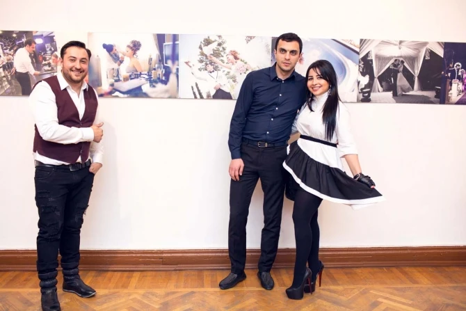 В Баку прошла выставка свадебных фотографий “LovEmin” ко Дню всех влюбленных (видео)