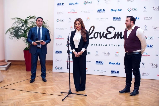 В Баку прошла выставка свадебных фотографий “LovEmin” ко Дню всех влюбленных (видео)