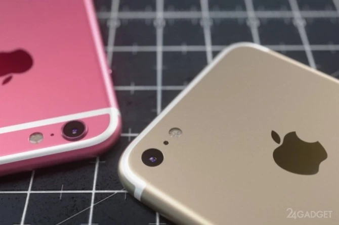 iPhone 5se и iPhone 7 во всей красе (видео)