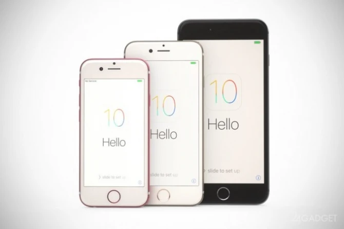iPhone 5se и iPhone 7 во всей красе (видео)