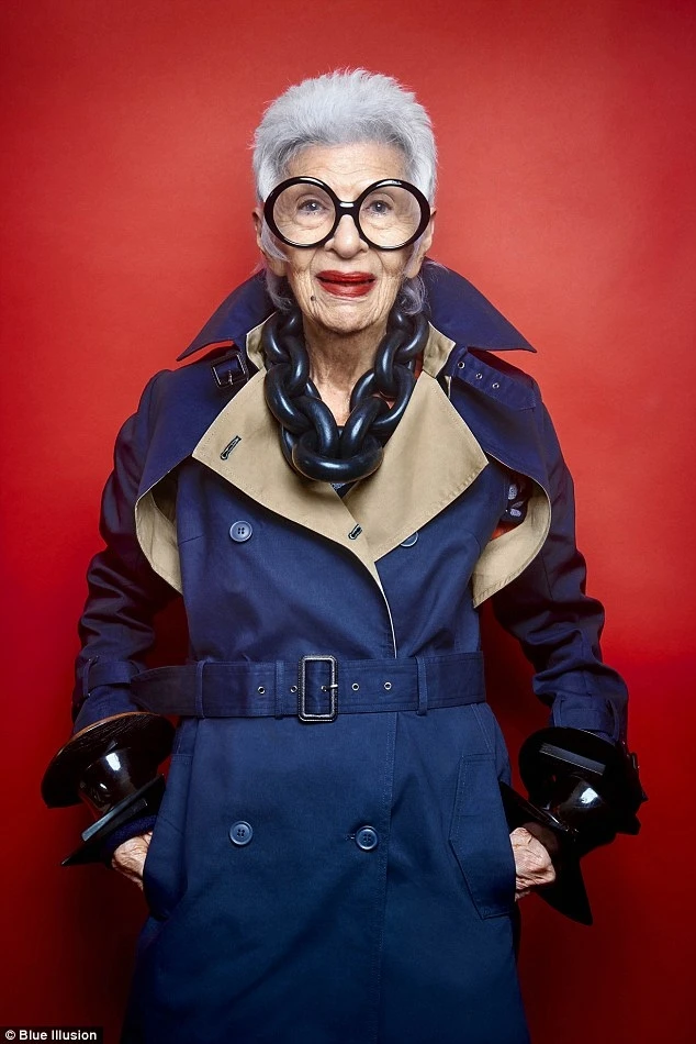 94-летняя старушка стала лицом модного бренда (фото)