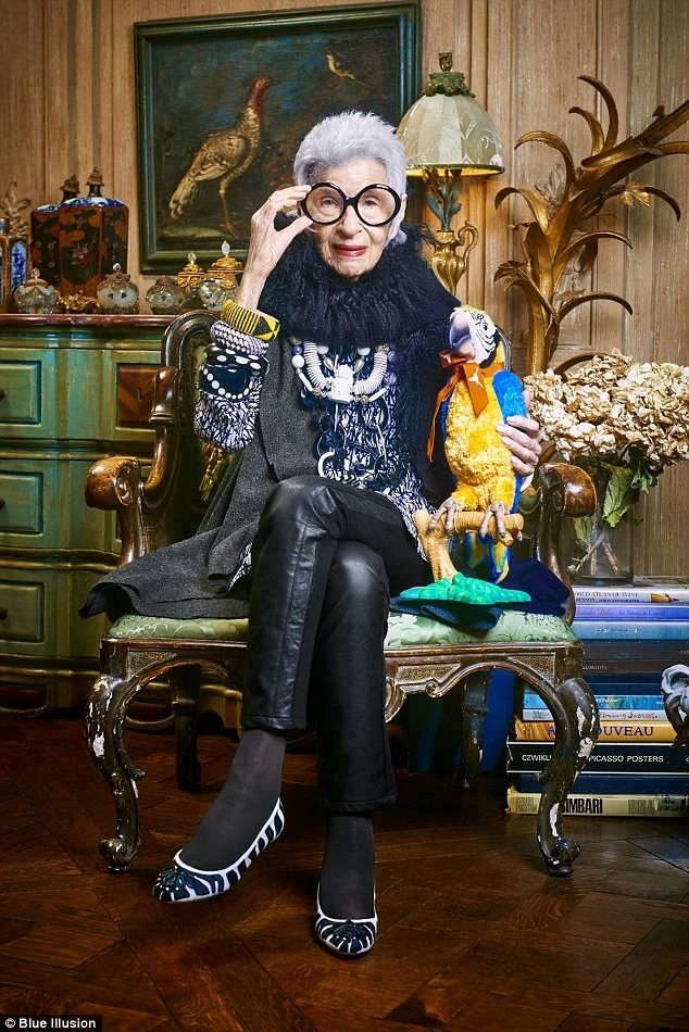 94-летняя старушка стала лицом модного бренда (фото)
