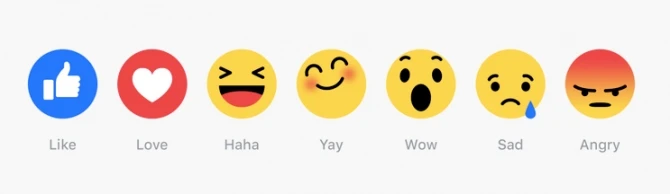 Facebook ввела для пользователей во всем мире дополнения к кнопке 