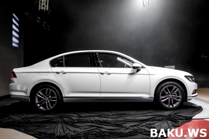 В Баку состоялась грандиозная презентация нового бизнес-седана Volkswagen Passat
