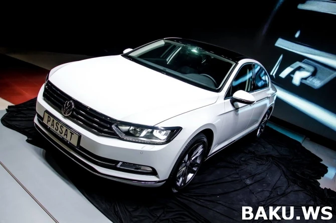 В Баку состоялась грандиозная презентация нового бизнес-седана Volkswagen Passat