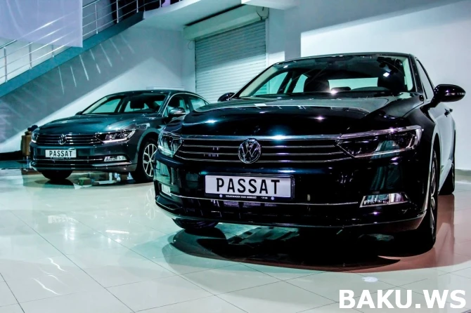В Баку состоялась грандиозная презентация нового бизнес-седана Volkswagen Passat