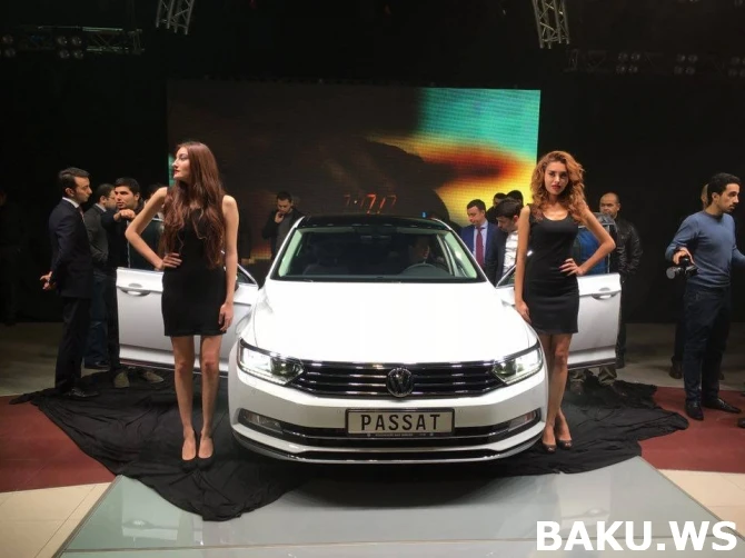 В Баку состоялась грандиозная презентация нового бизнес-седана Volkswagen Passat