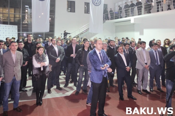 В Баку состоялась грандиозная презентация нового бизнес-седана Volkswagen Passat
