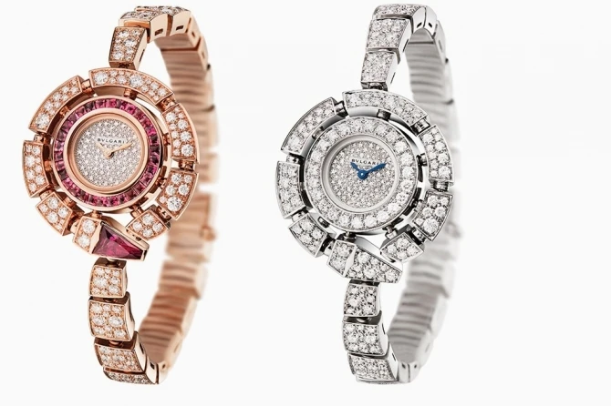 Bulgari представил новую коллекцию стильных женских часов со змеиными мотивами