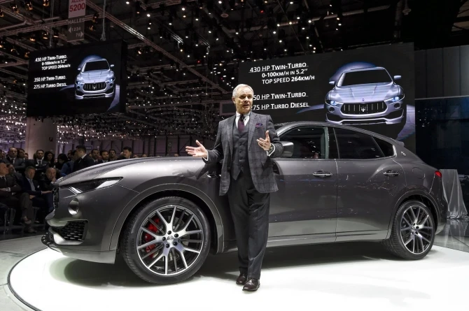 Maserati представила в Женеве первый кроссовер в своей истории (видео)